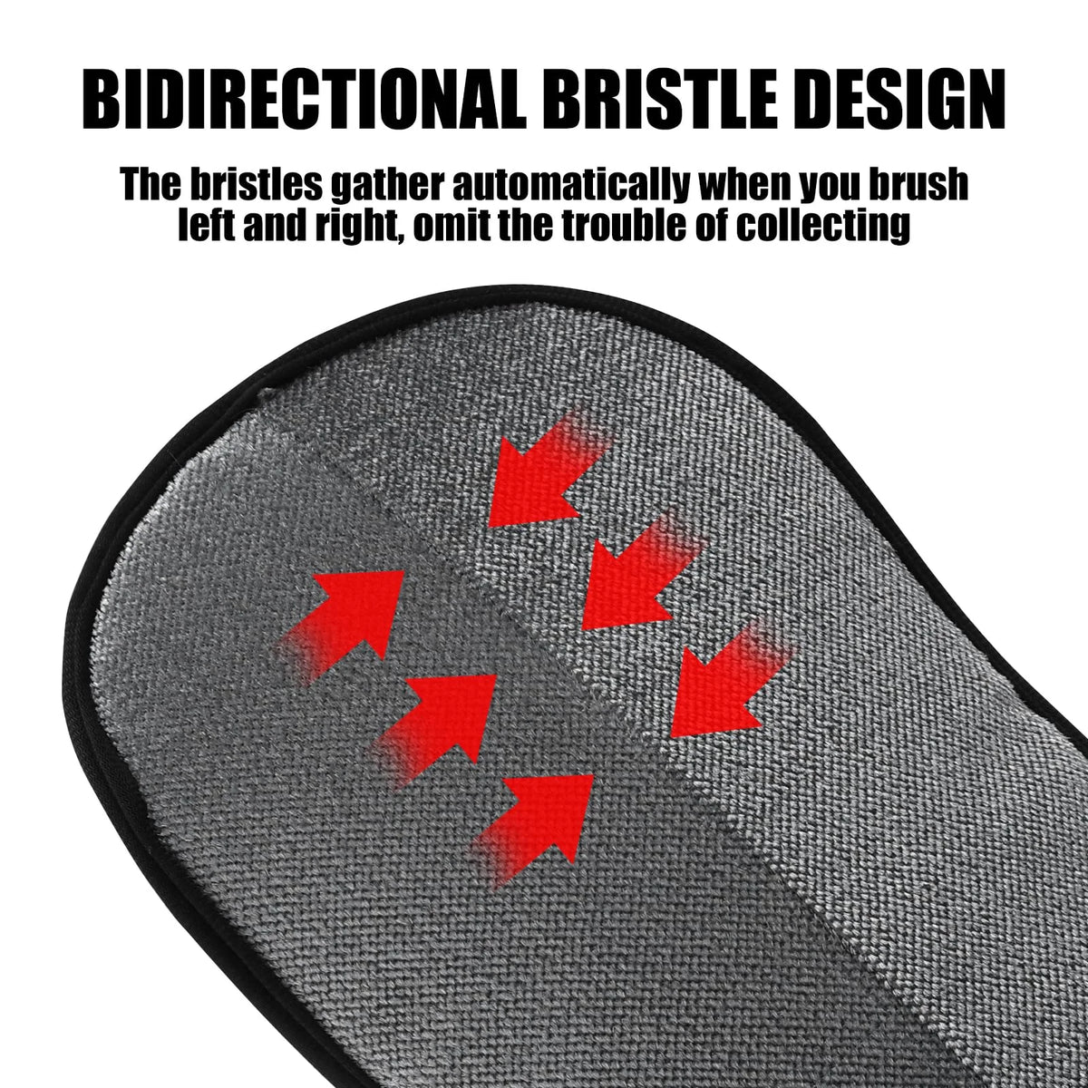 Bidirectional bristle design
