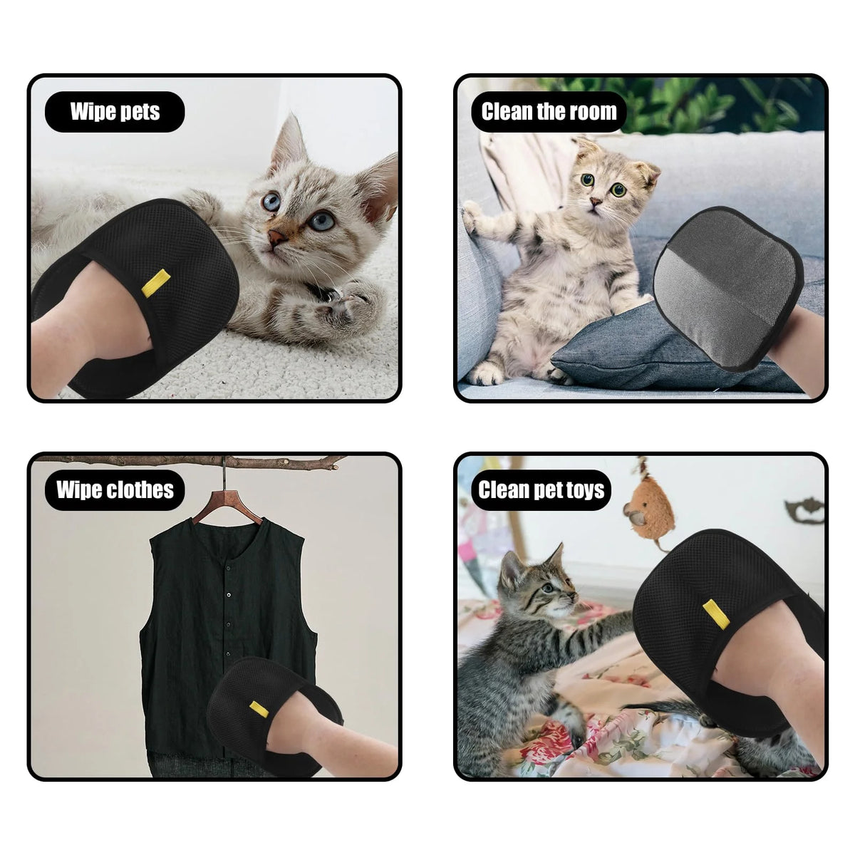 Gloves with pets